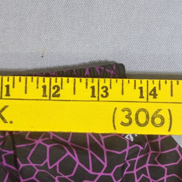 Nike Dri-Fit Running athletic shorts women's S purple & pink geometric pattern - Picture 11 of 13